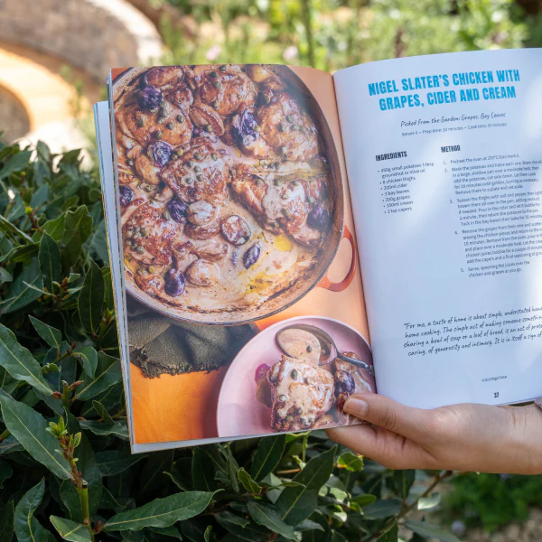 Pages from a recipe book