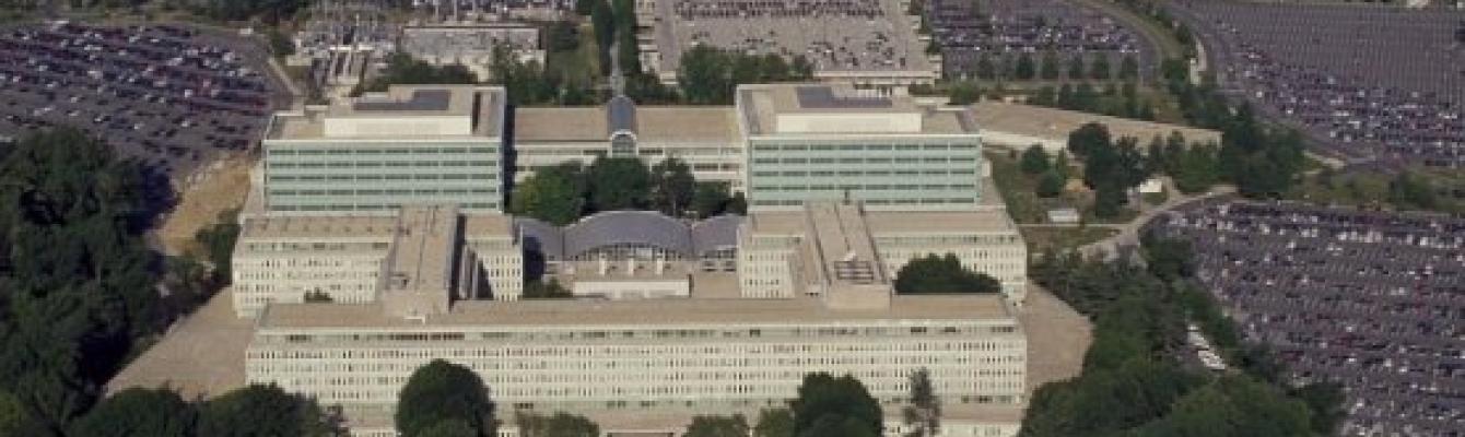 aerial view CIA HQ