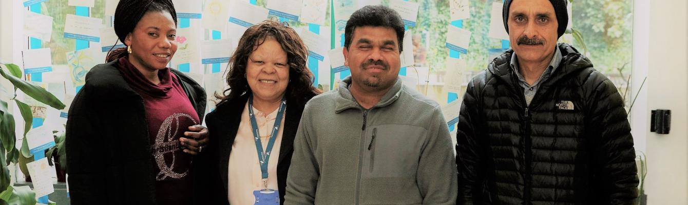people in reception freedom from torture