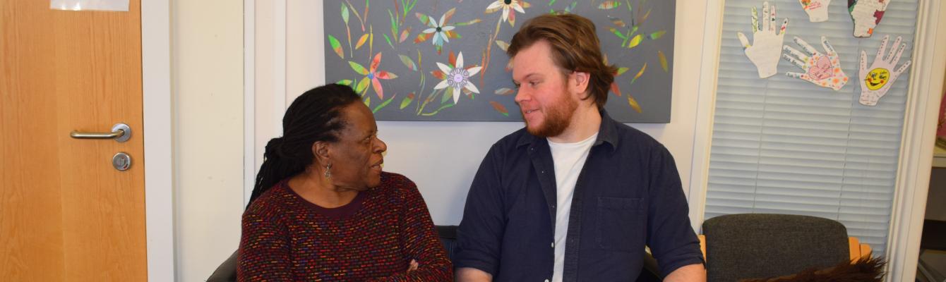 Freedom from torture service user and staff in Birmingham