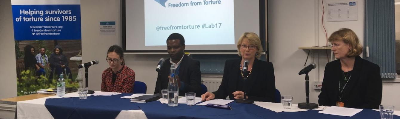 Freedom from Torture speaking at the Labour Conference