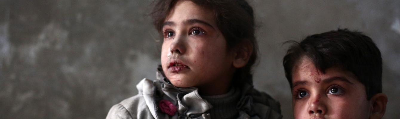 Syrian child refugees