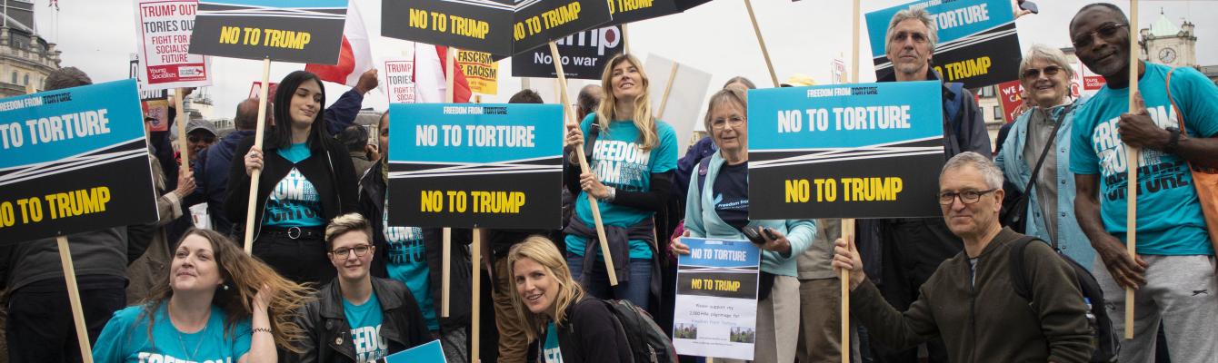 Trump protest