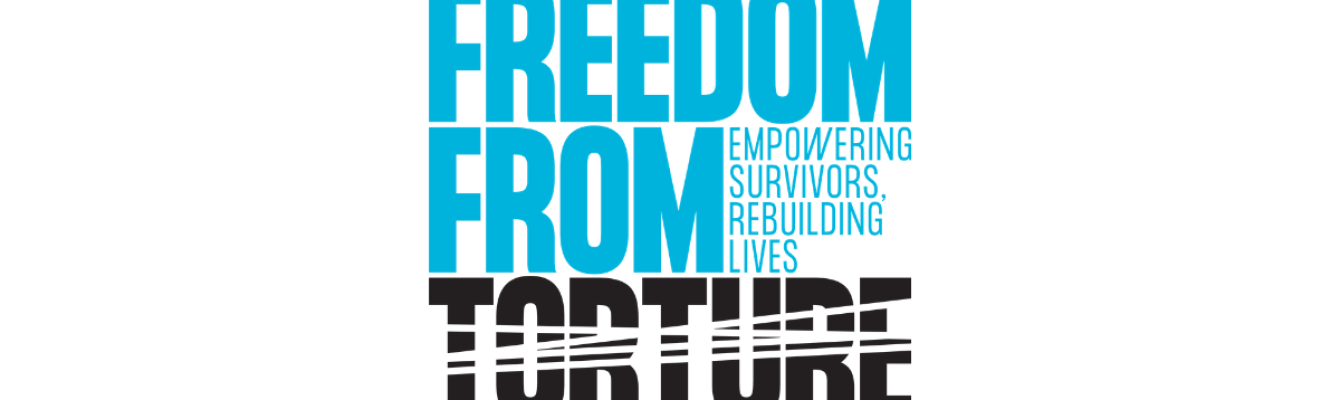 Freedom from Torture logo banner