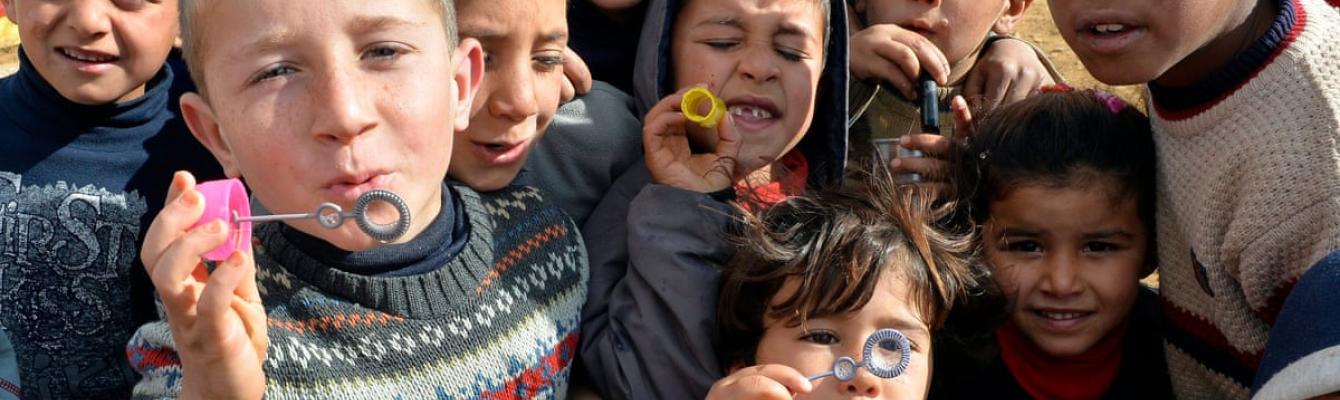 Refugee children