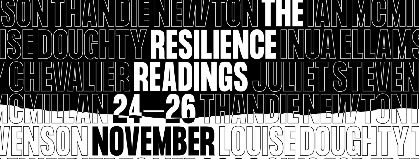 The resilience readings banner