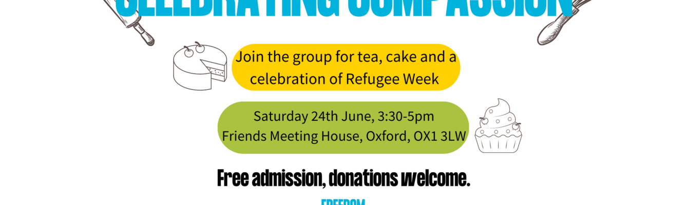 a description of the tea and cake morning delivered by the oxford local group
