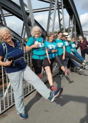 FFT supporters ready for a walk!