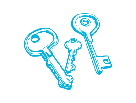 Illustration of keys