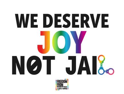 Pride Poster joy not jail