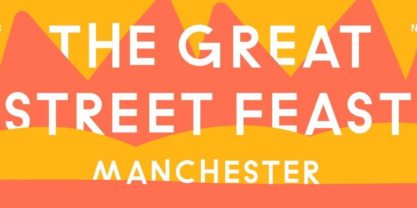 The Great Street Feast Manchester branding