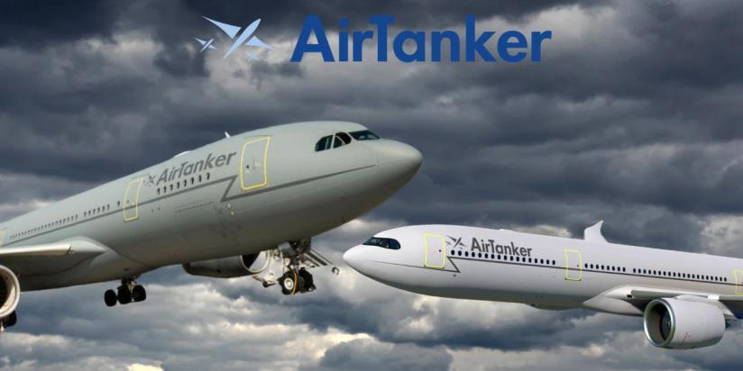 Graphic of two AirTanker planes 