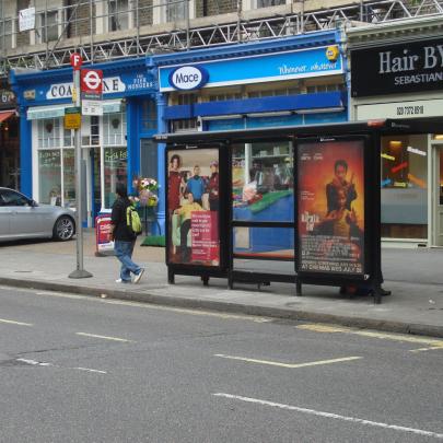 London bustop