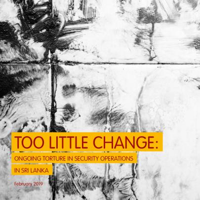 Sri Lanka: Too little to change