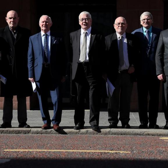 hooded men