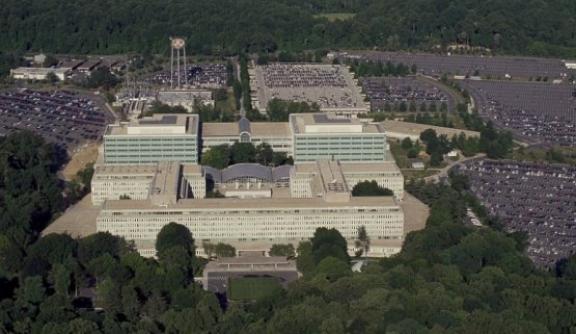 aerial view CIA HQ