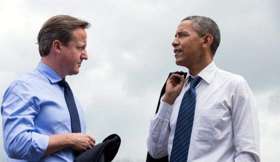 David Cameron and Barack Obama at G8 Summit 2013