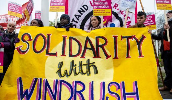 Solidarity with windrush