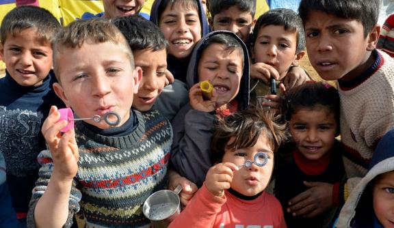 Refugee children