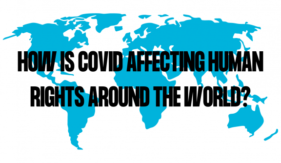 How is covid affecting human rights around the world?